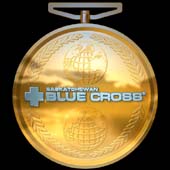 blue cross medal